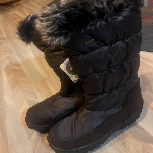 NWT Spring Step size 40/8.5 Dark Brown waterproof boot - Picture 2 of 3